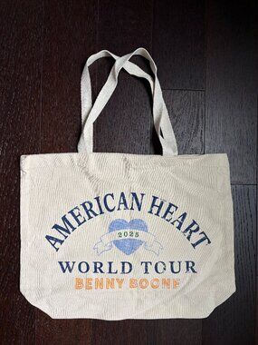Benson Boon VIP Gold Package Exclusive American Heart Tour 2025 Tote Bag